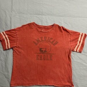 American Eagle x Peanuts crop tee